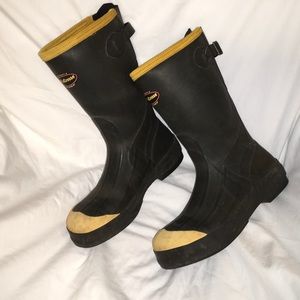 LaCrosse Alpha waterproof steel toe boot